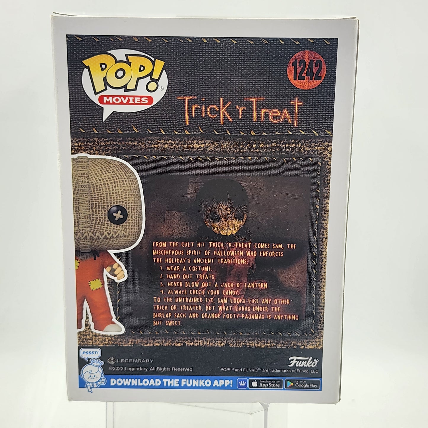 Funko Pop - Trick ‘r Treat: Sam (w/ Sack) #1242