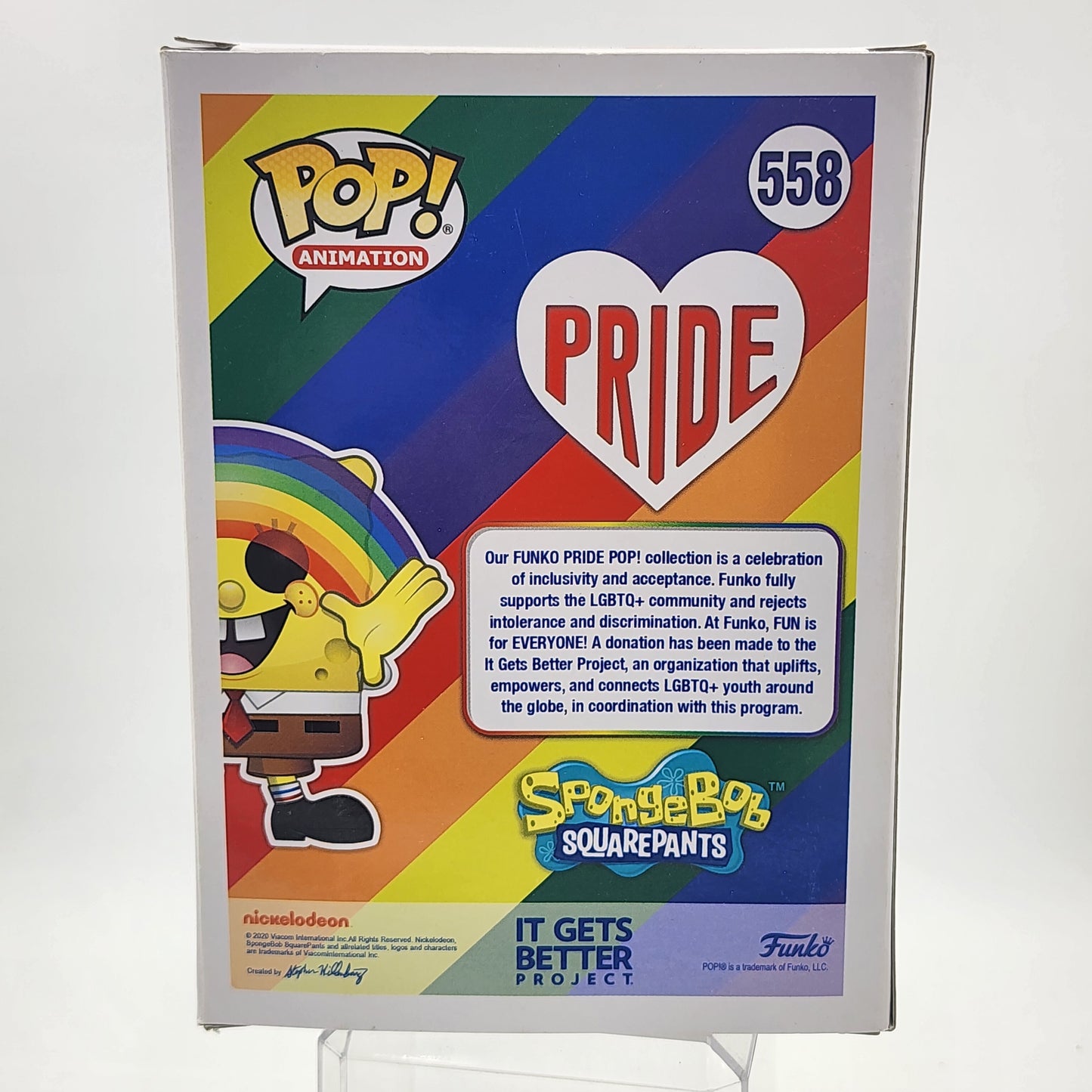 Funko Pop - Spongebob Squarepants (Pride) #558