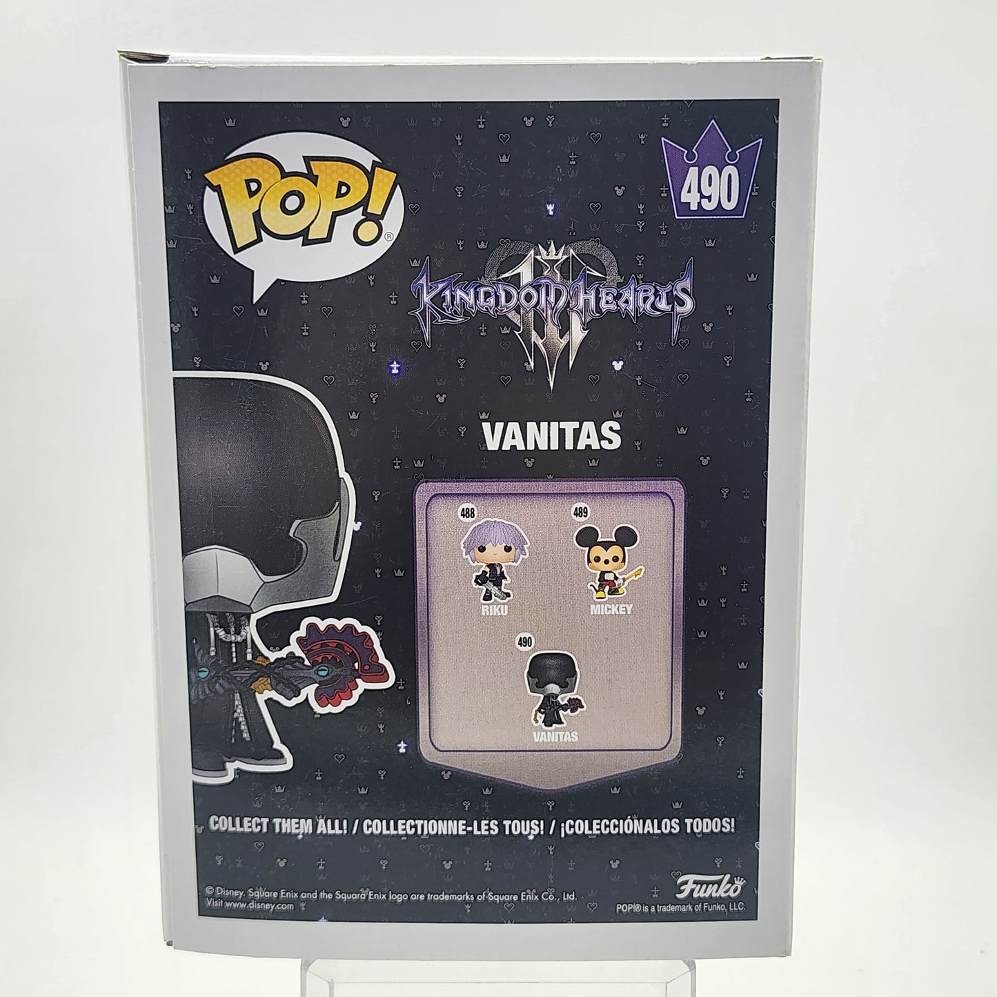 Funko Pop - Kingdom Hearts III: Vanitas #490
