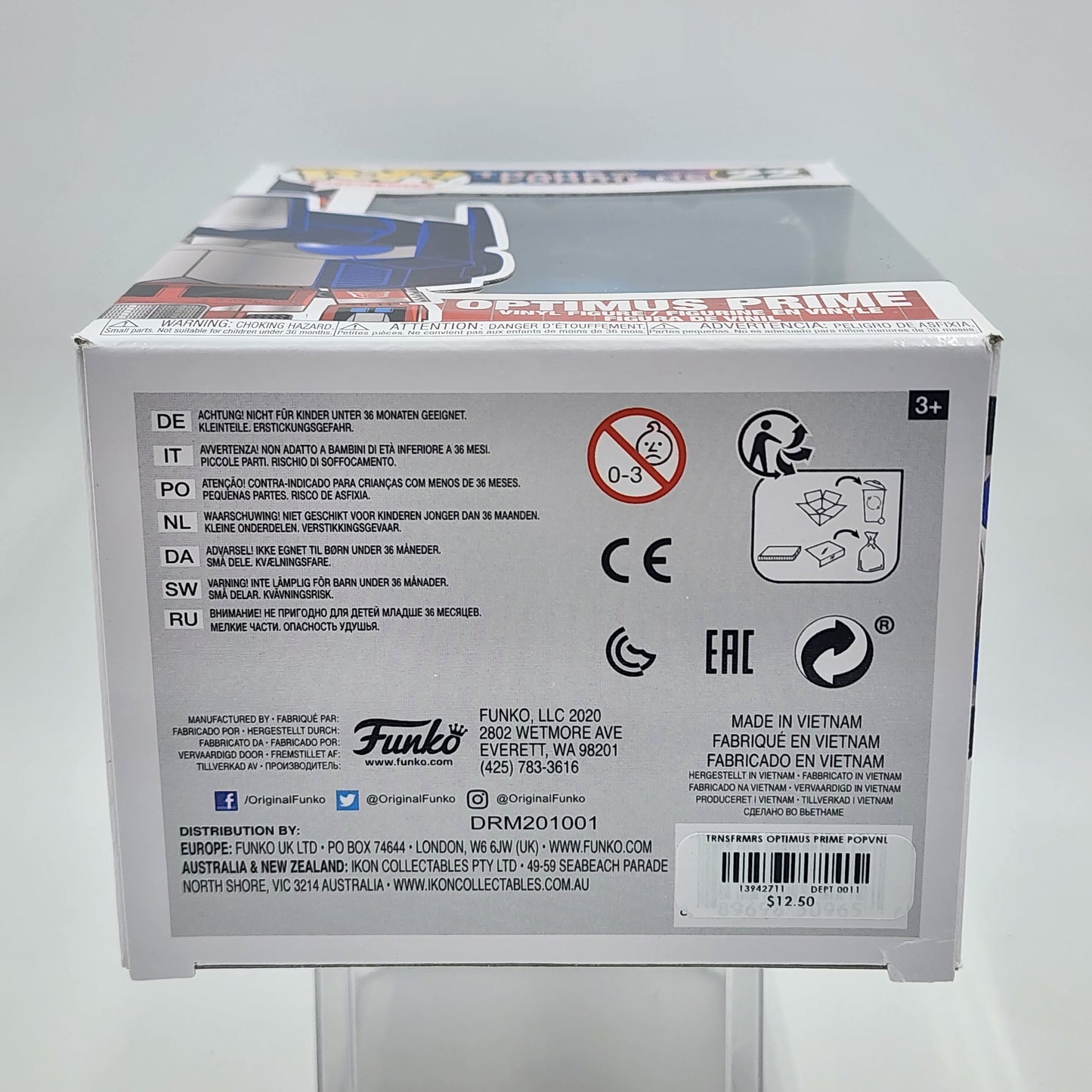 Funko Pop - Transformers: Optimus Prime #22