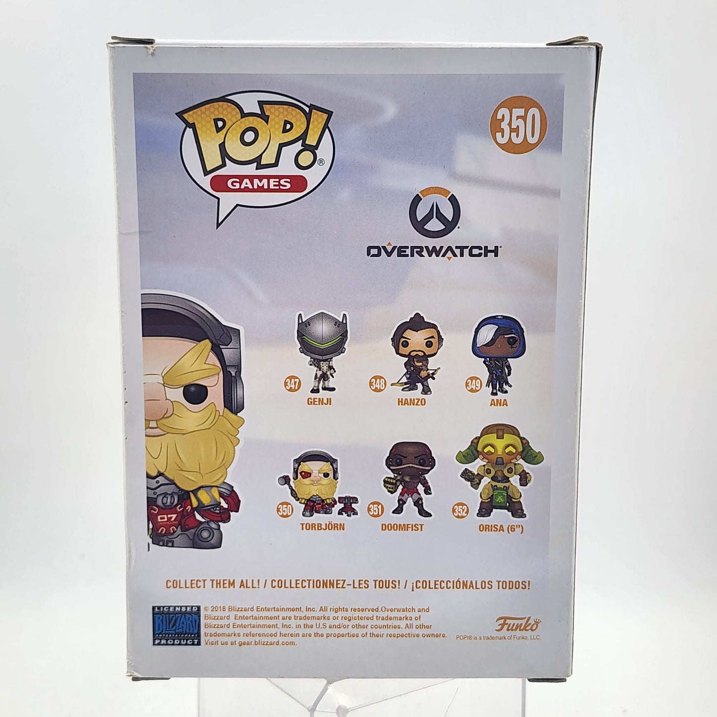Funko Pop - Overwatch: Torbjorn #350