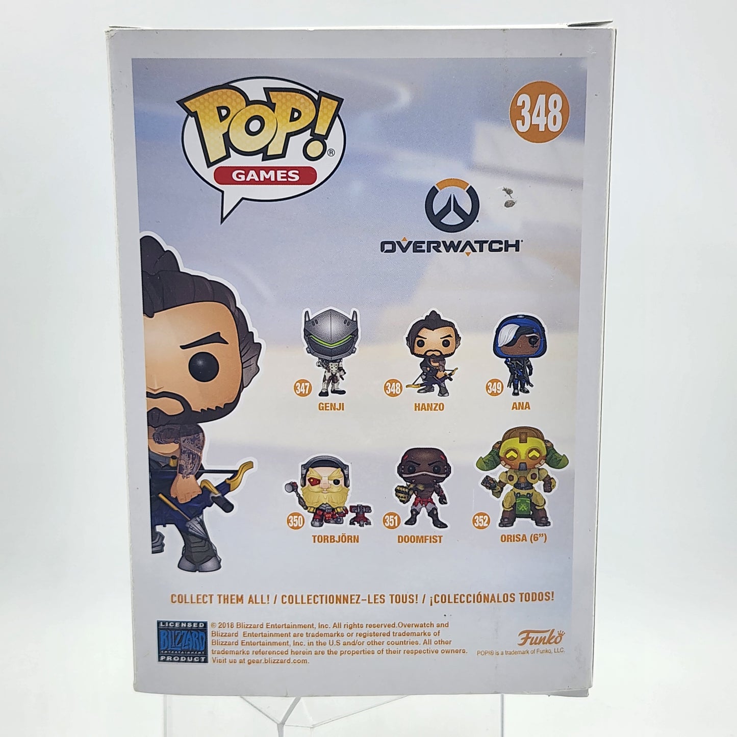 Funko Pop - Overwatch: Hanzo #348