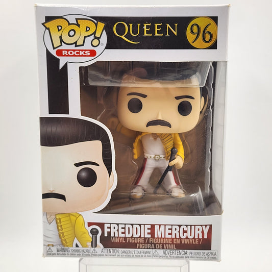 Funko Pop - Rocks: Queen: Freddie Mercury (Wembley '86) #96