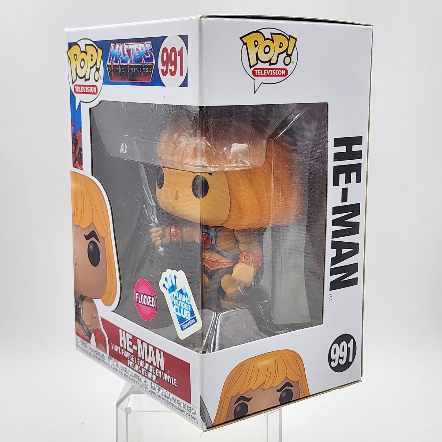 Funko Pop - Masters of the Universe: He-Man (Flocked) #991