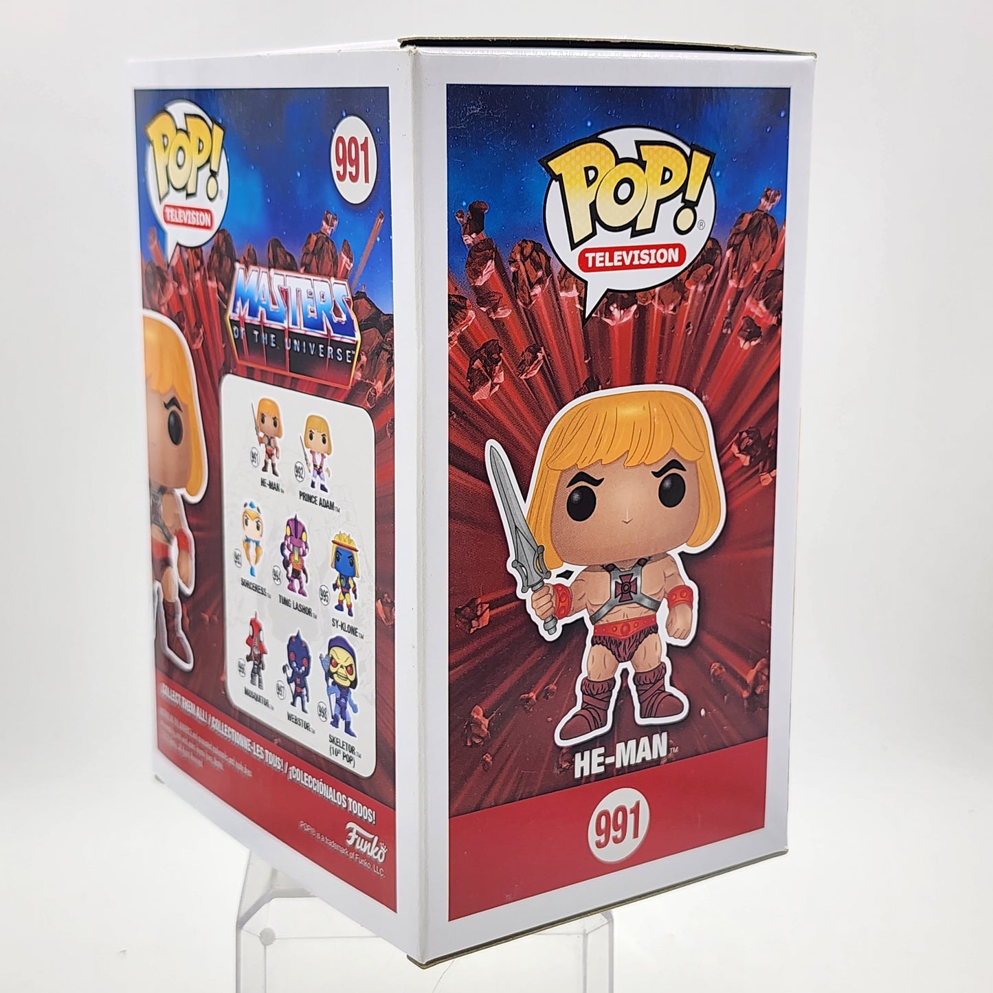 Funko Pop - Masters of the Universe: He-Man (Flocked) #991