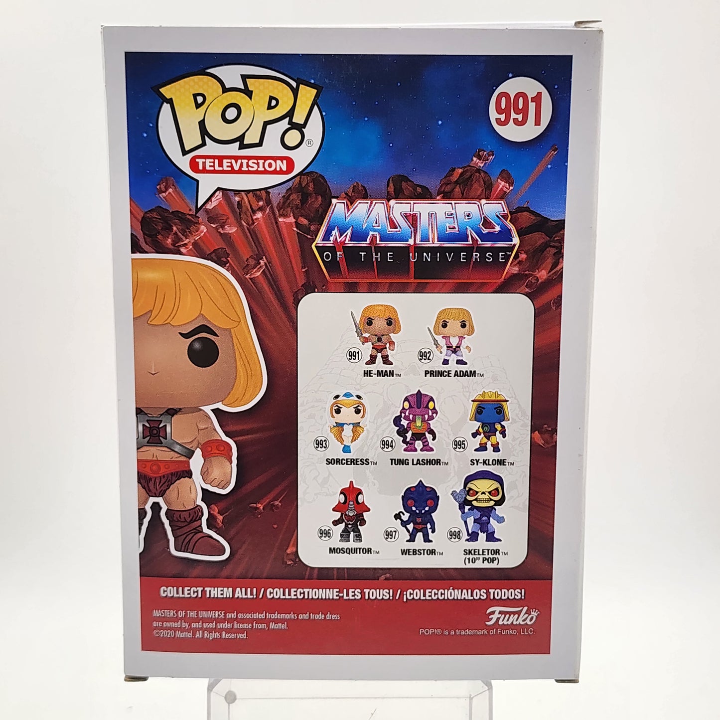 Funko Pop - Masters of the Universe: He-Man (Flocked) #991