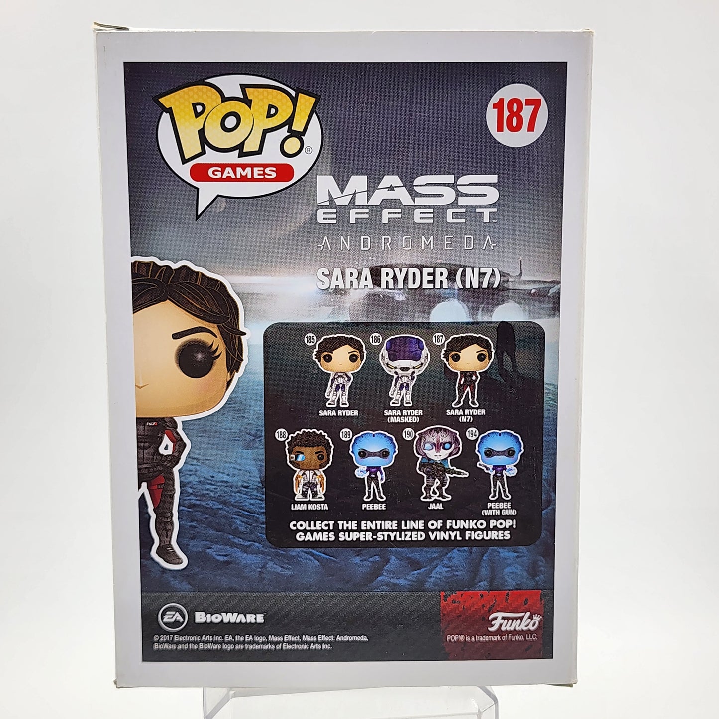 Funko Pop - Mass Effect: Sara Ryder (N7) #187