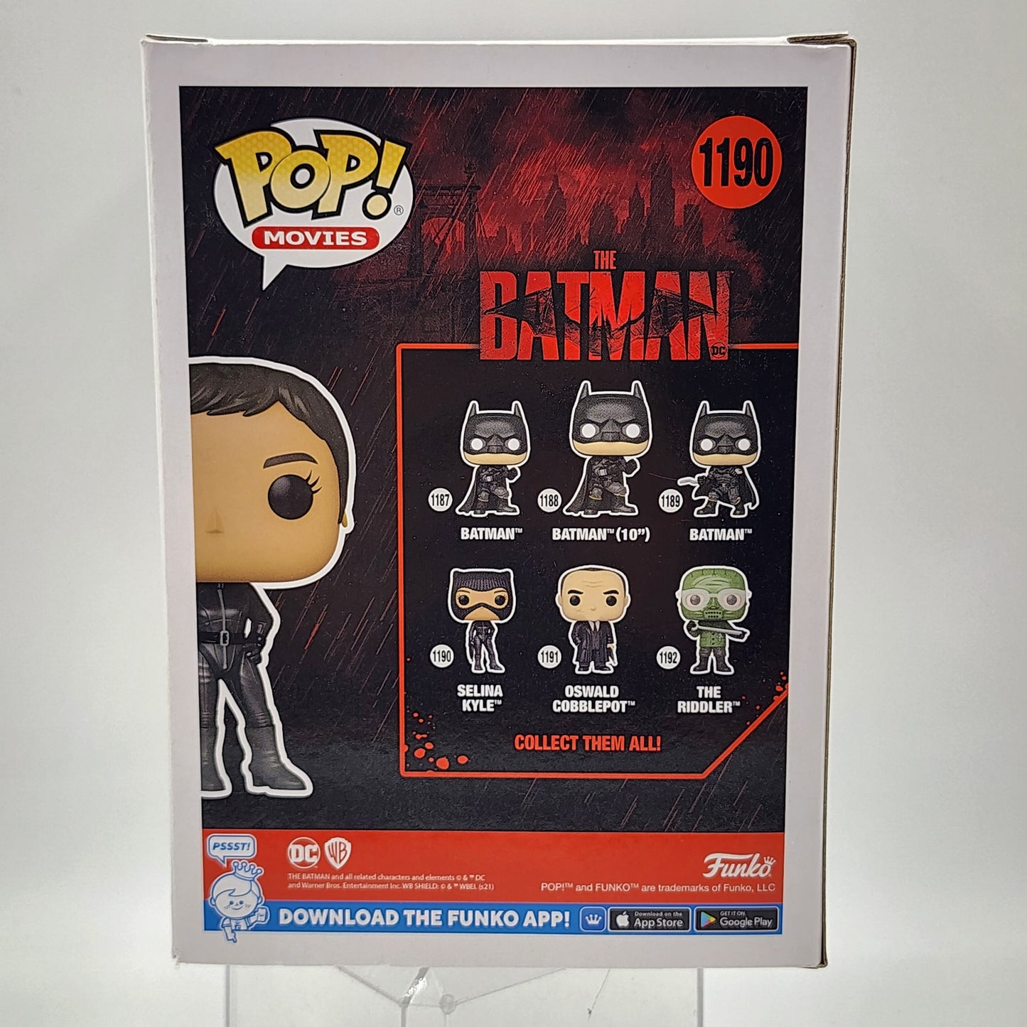 Funko Pop - The Batman: Selina Kyle (Unmasked) (Chase) #1190