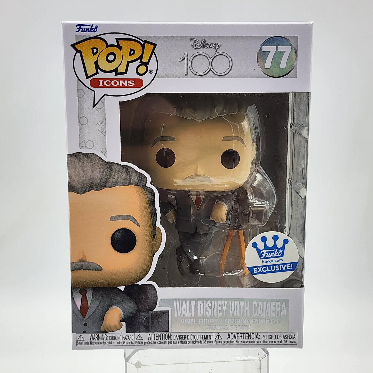 Funko Pop - Disney 100: Walt Disney With Camera #77
