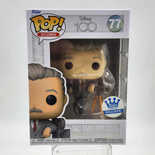 Funko Pop - Disney 100: Walt Disney With Camera #77