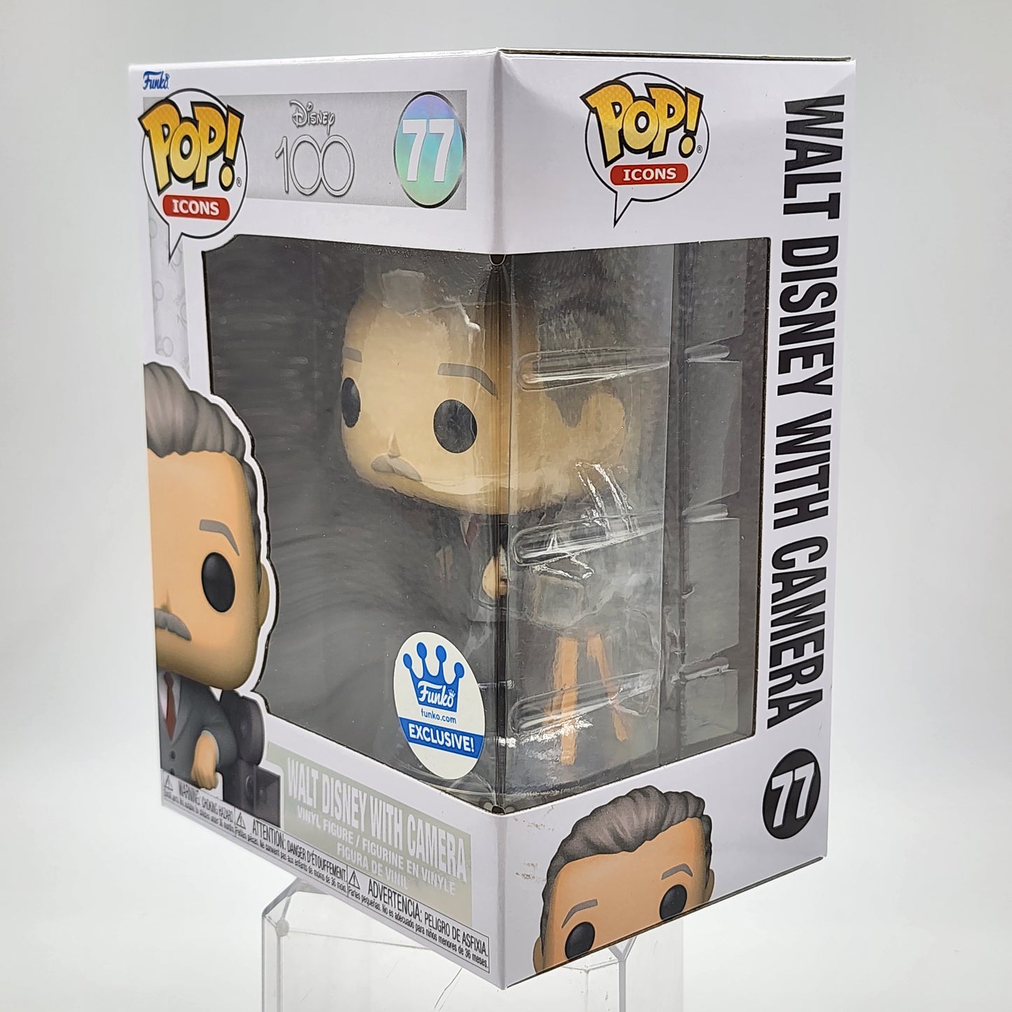 Funko Pop - Disney 100: Walt Disney With Camera #77
