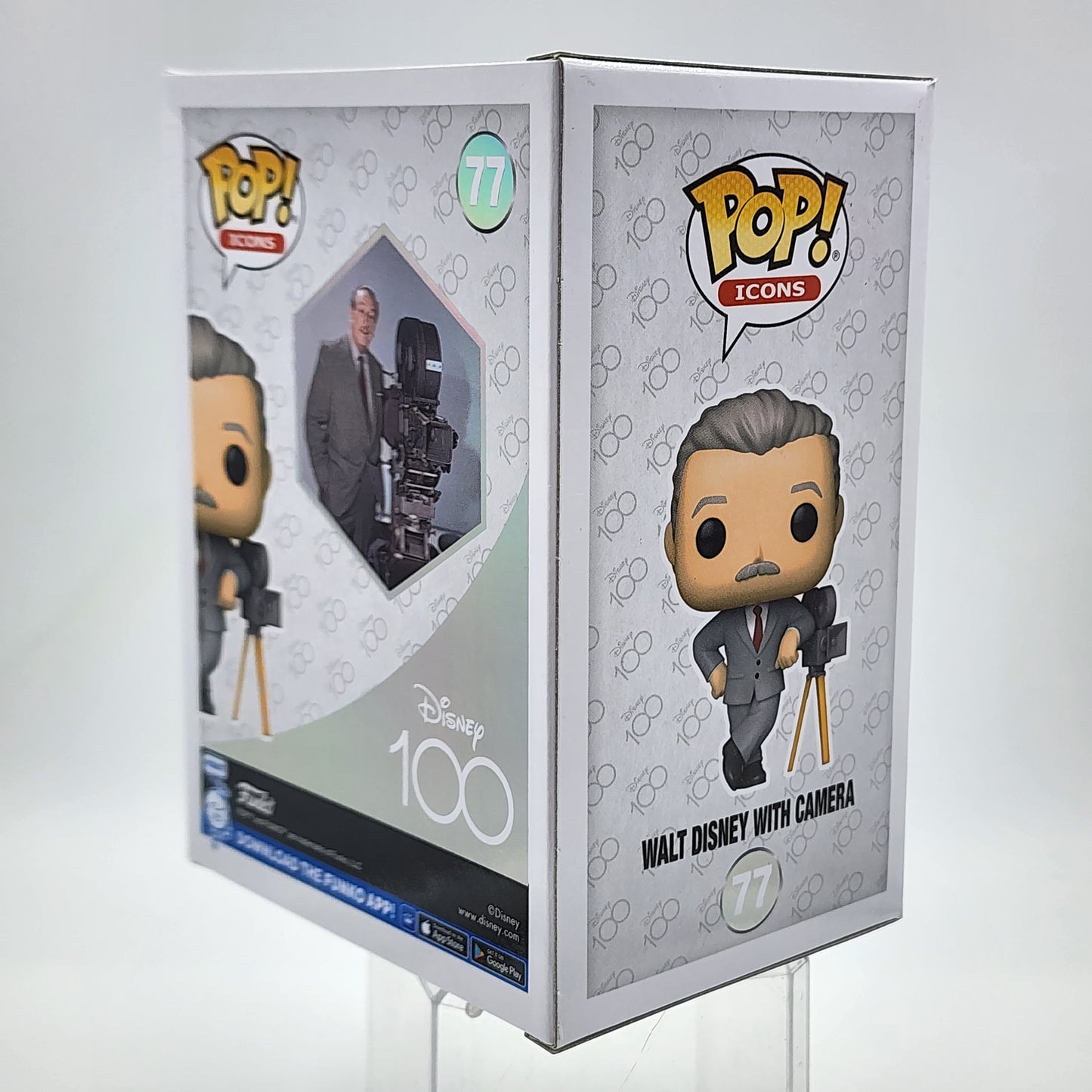 Funko Pop - Disney 100: Walt Disney With Camera #77