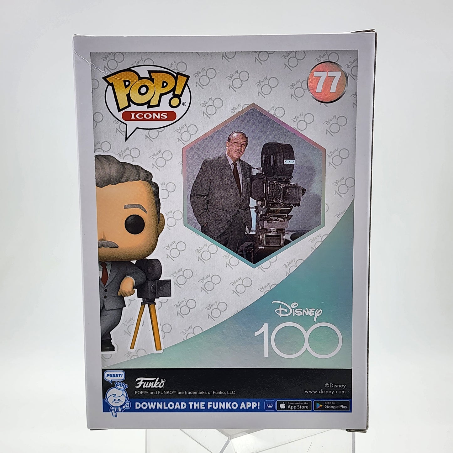 Funko Pop - Disney 100: Walt Disney With Camera #77