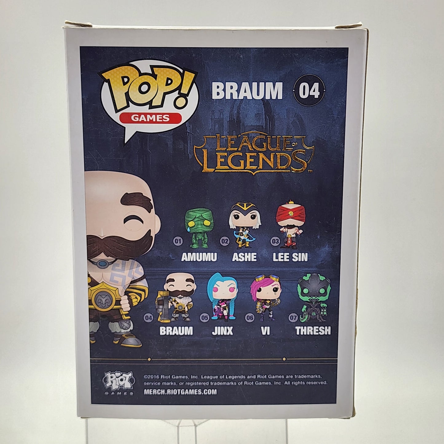 Funko Pop - League of Legends: Braum #04