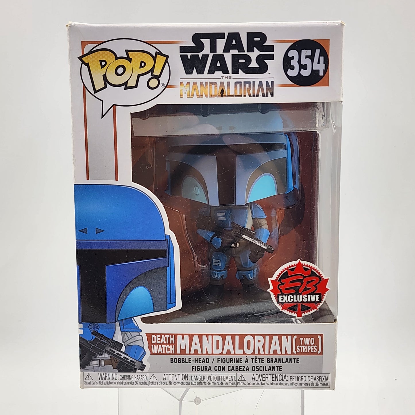 Funko Pop - Mandalorian: Death Watch (Two Stripes) #354 (EB Games)