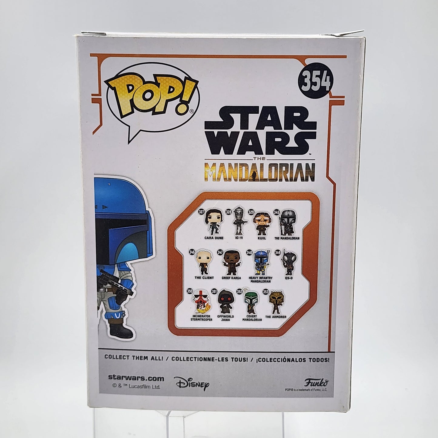 Funko Pop - Mandalorian: Death Watch (Two Stripes) #354 (EB Games)