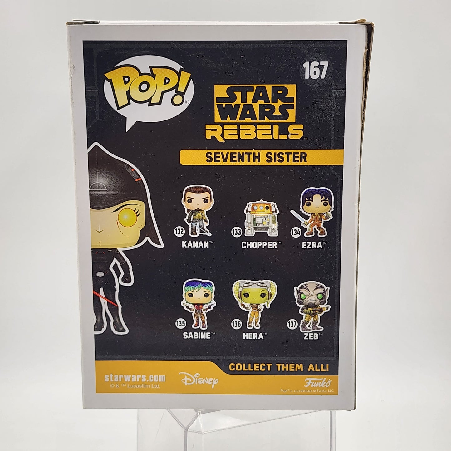 Funko Pop - Star Wars Rebels: Seventh Sister #167 (Damaged)