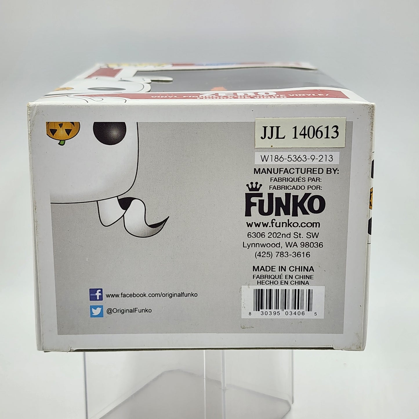 Funko Pop - Nightmare Before Christmas: Zero #71 (Damaged)