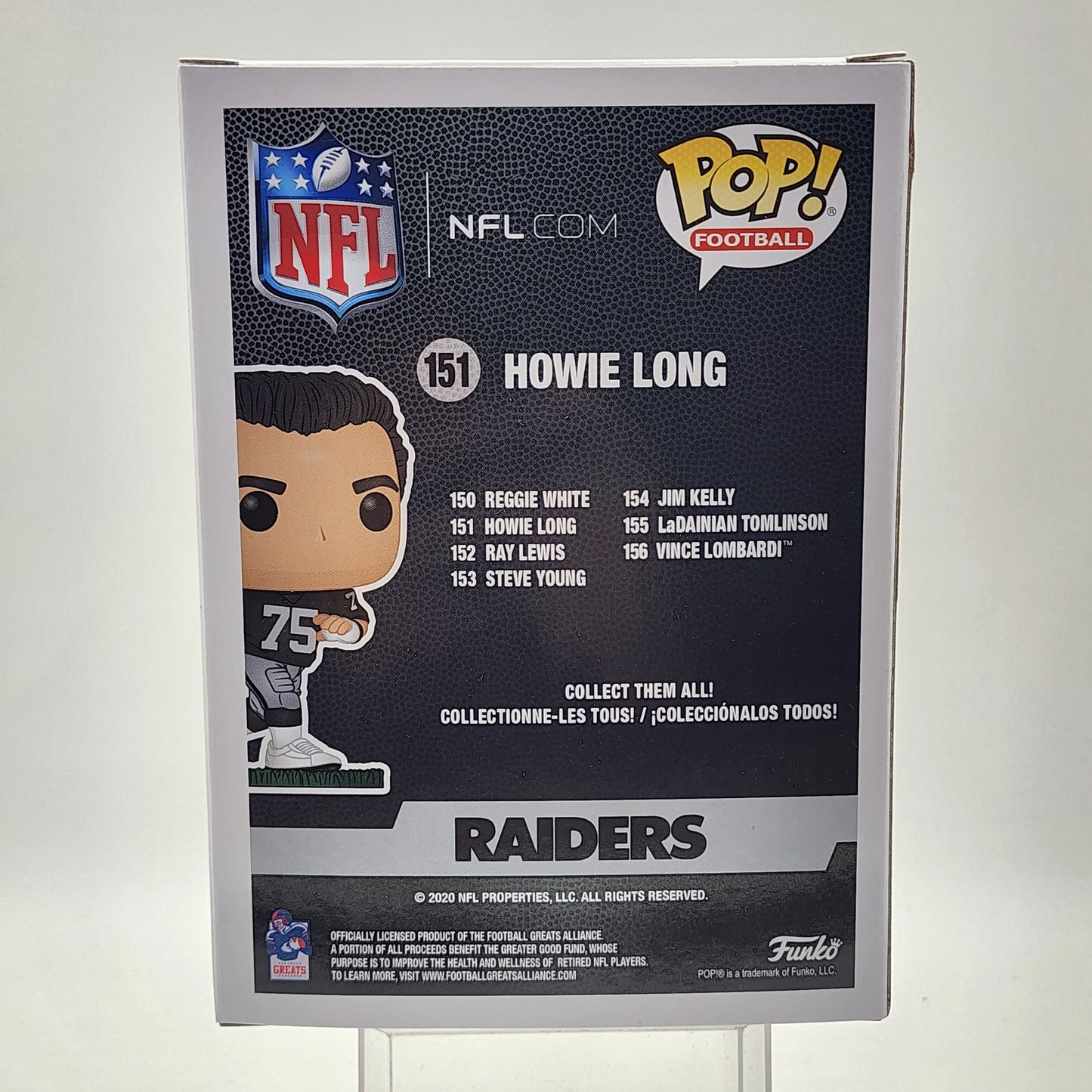 Funko Pop - NFL Raiders: Howie Long #151