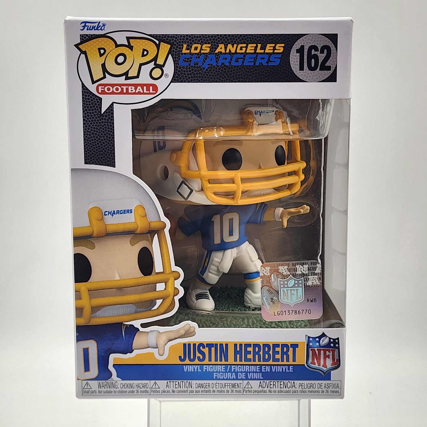 Funko Pop - NFL: Chargers: Justin Herbert #162