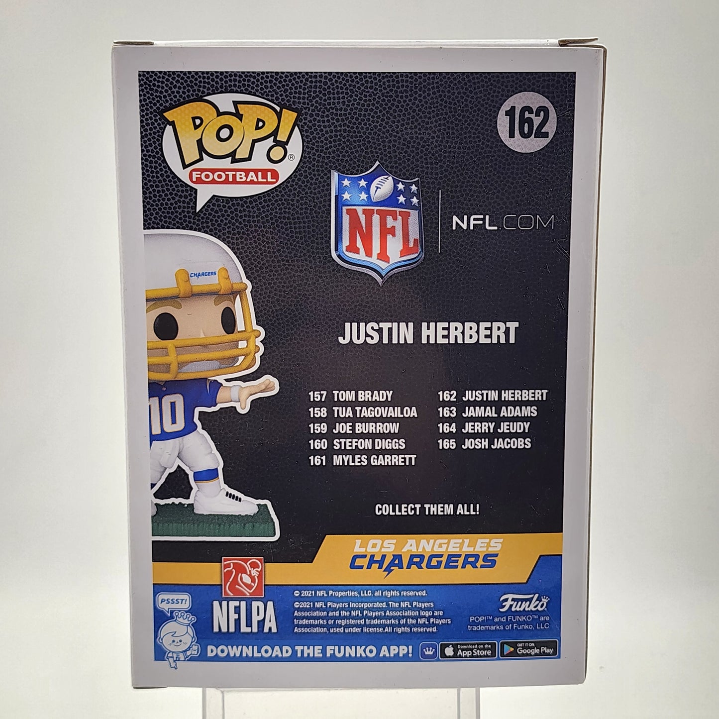 Funko Pop - NFL: Chargers: Justin Herbert #162