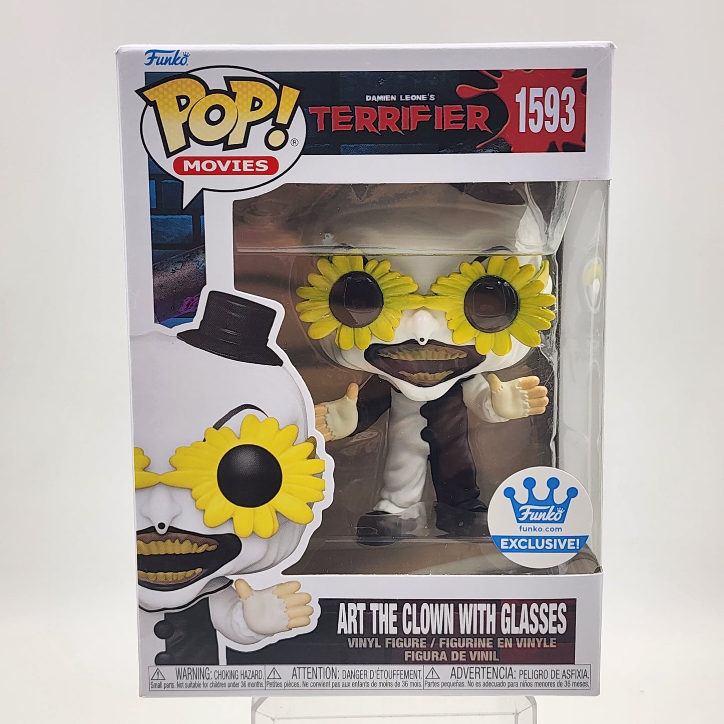 Funko Pop - Terrifier: Art the Clown with Glasses #1593