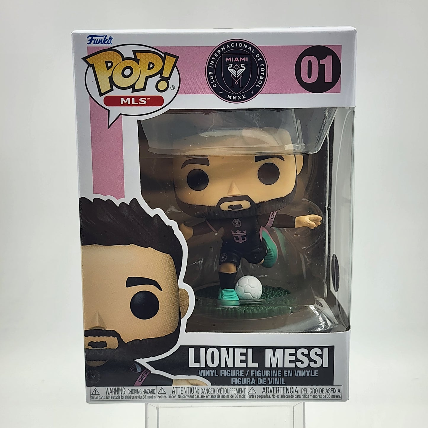 Funko Pop - MLS: Lionel Messi #01 (Black Away Jersey)