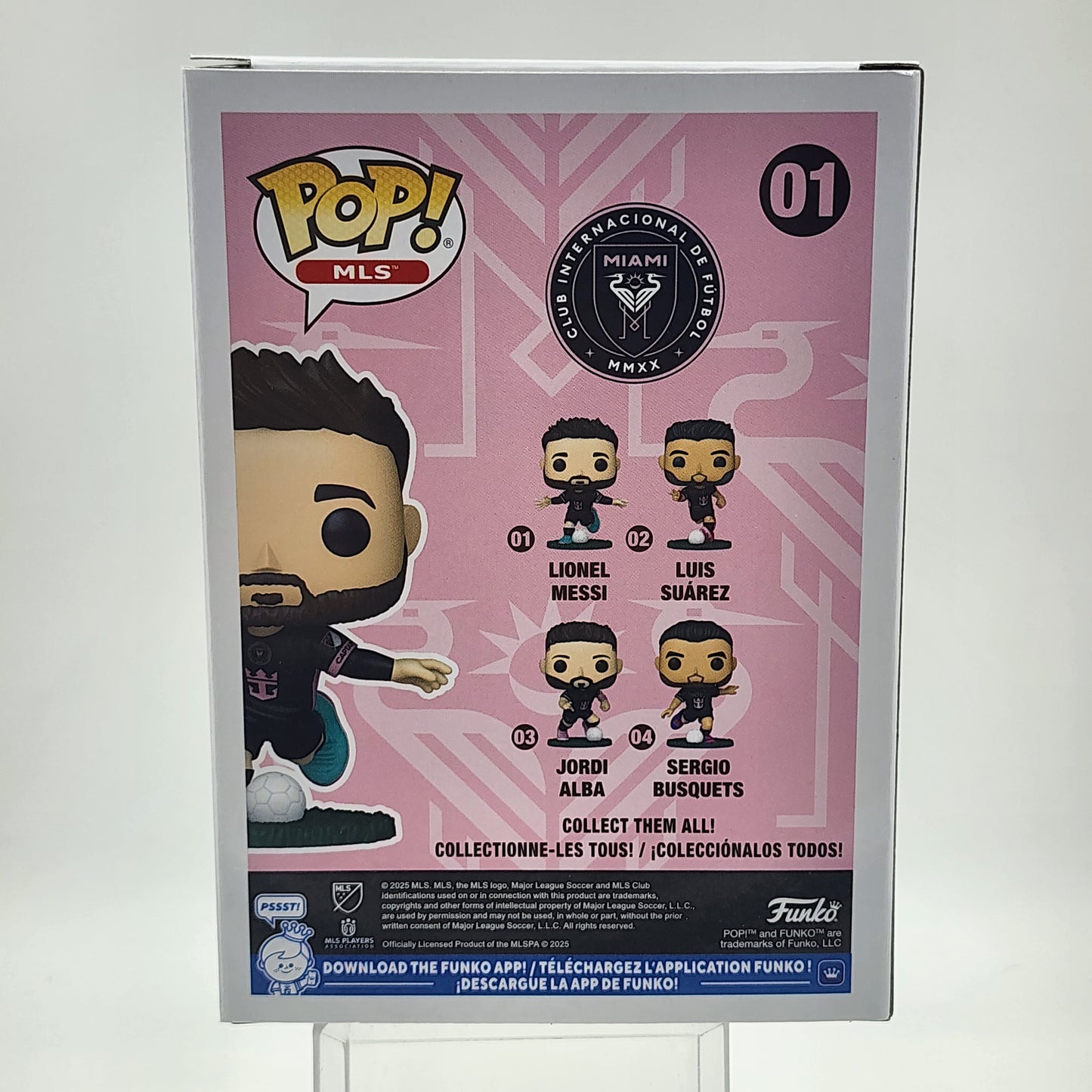 Funko Pop - MLS: Lionel Messi #01 (Black Away Jersey)