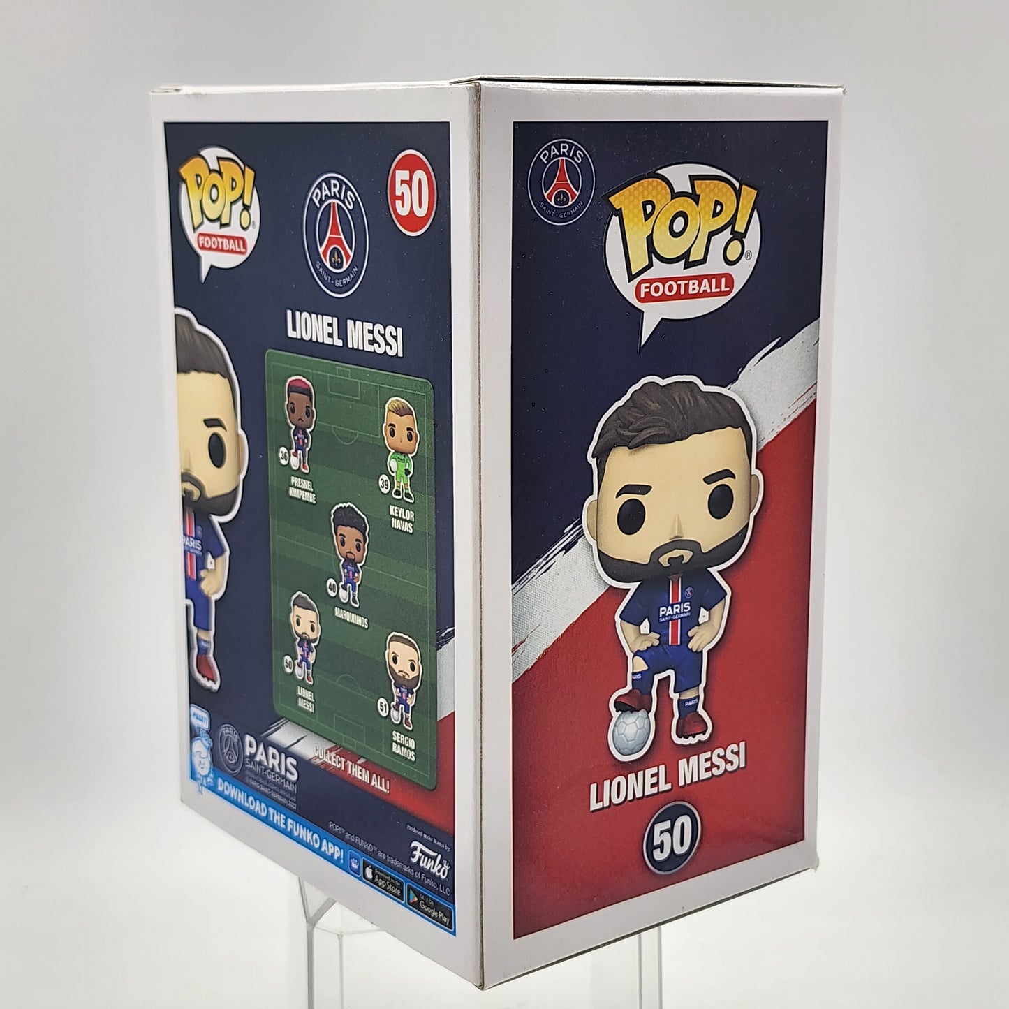 Funko Pop - Football: Paris Saint Germain: Lionel Messi #50