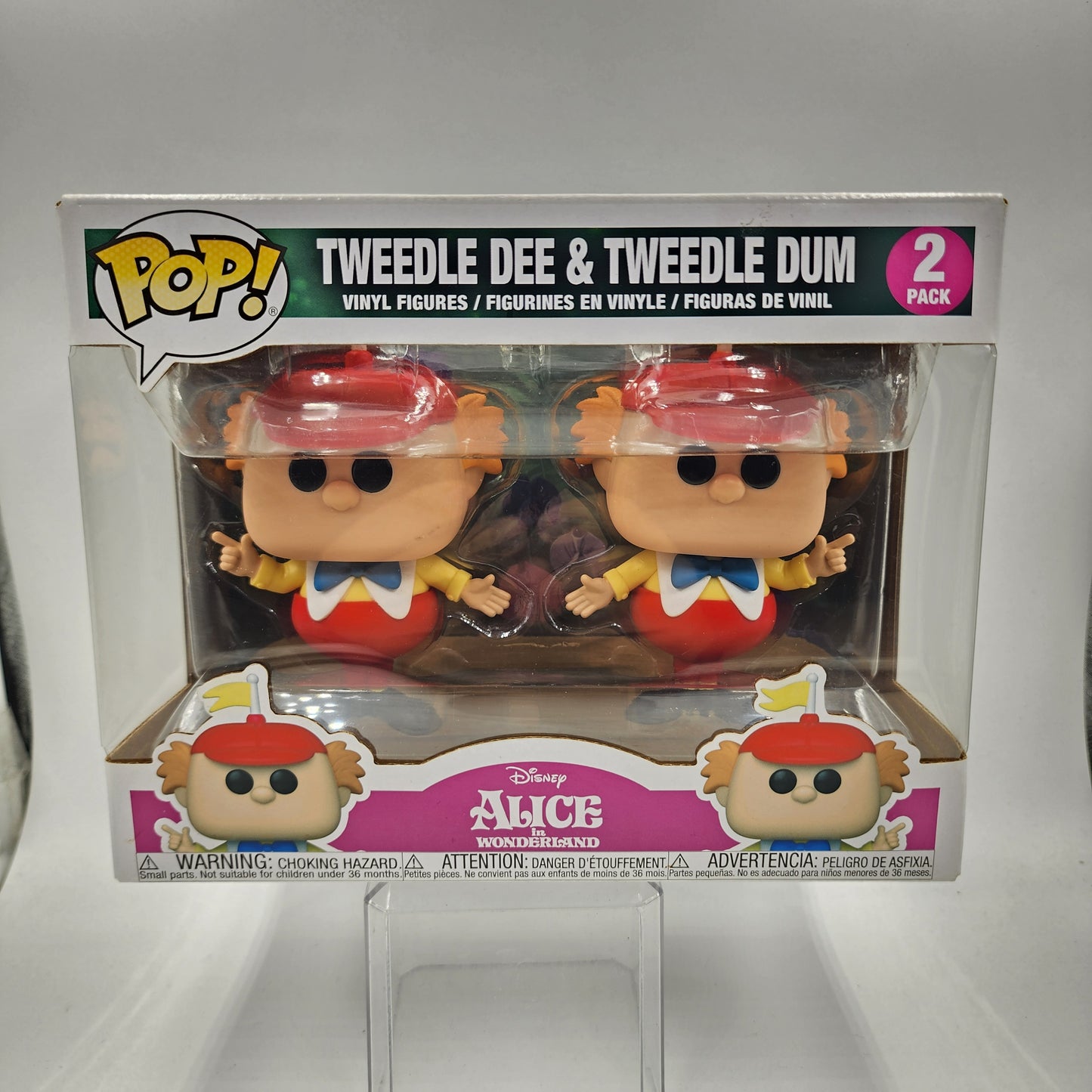 Funko Pop - Alice in Wonderland: Tweedle Dee & Tweedle Dum 2-Pack