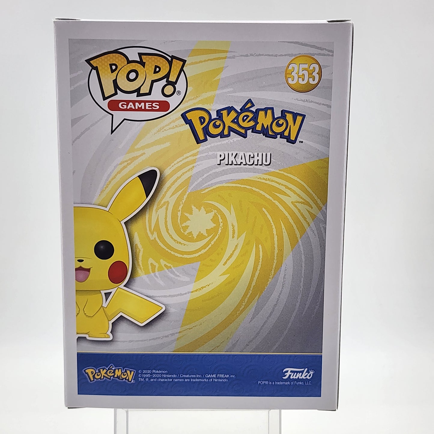 Funko Pop - Pokémon: Pikachu (Silver Metallic) #353
