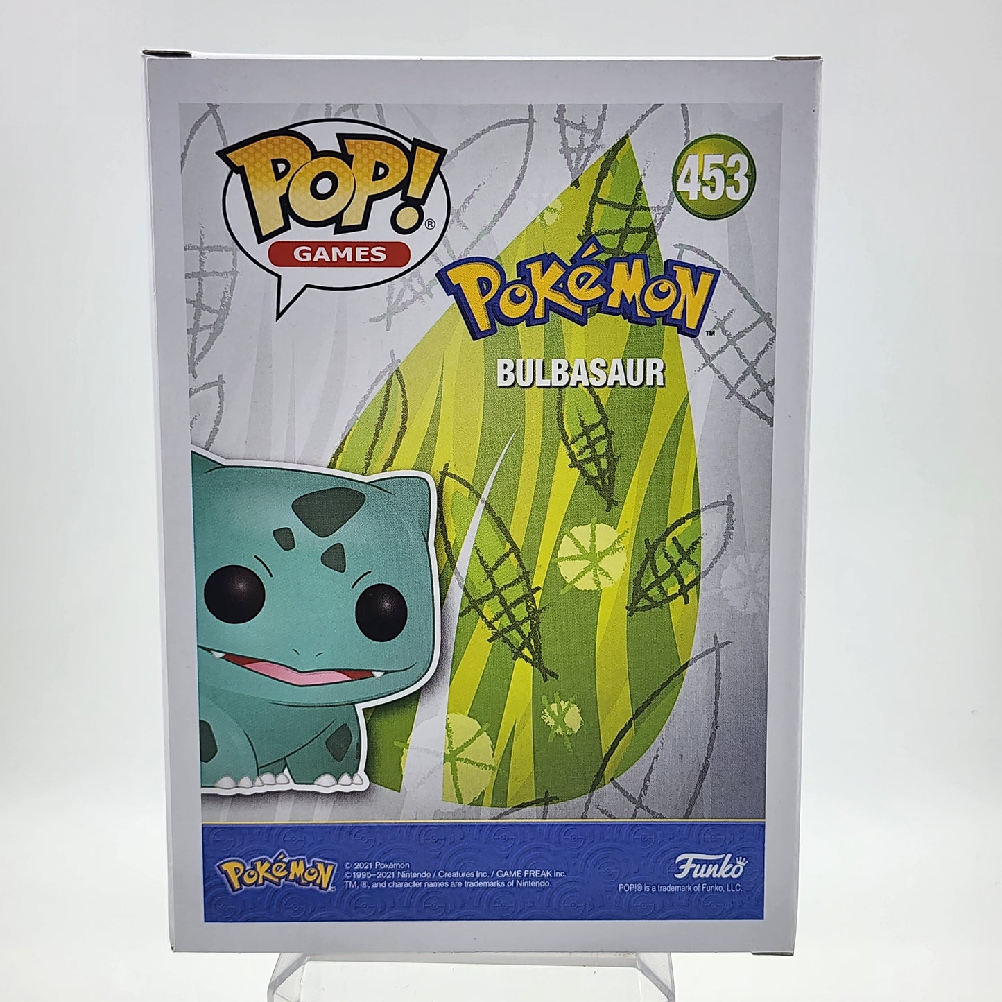 Funko Pop - Pokemon: Bulbasaur (Silver Metallic) #453