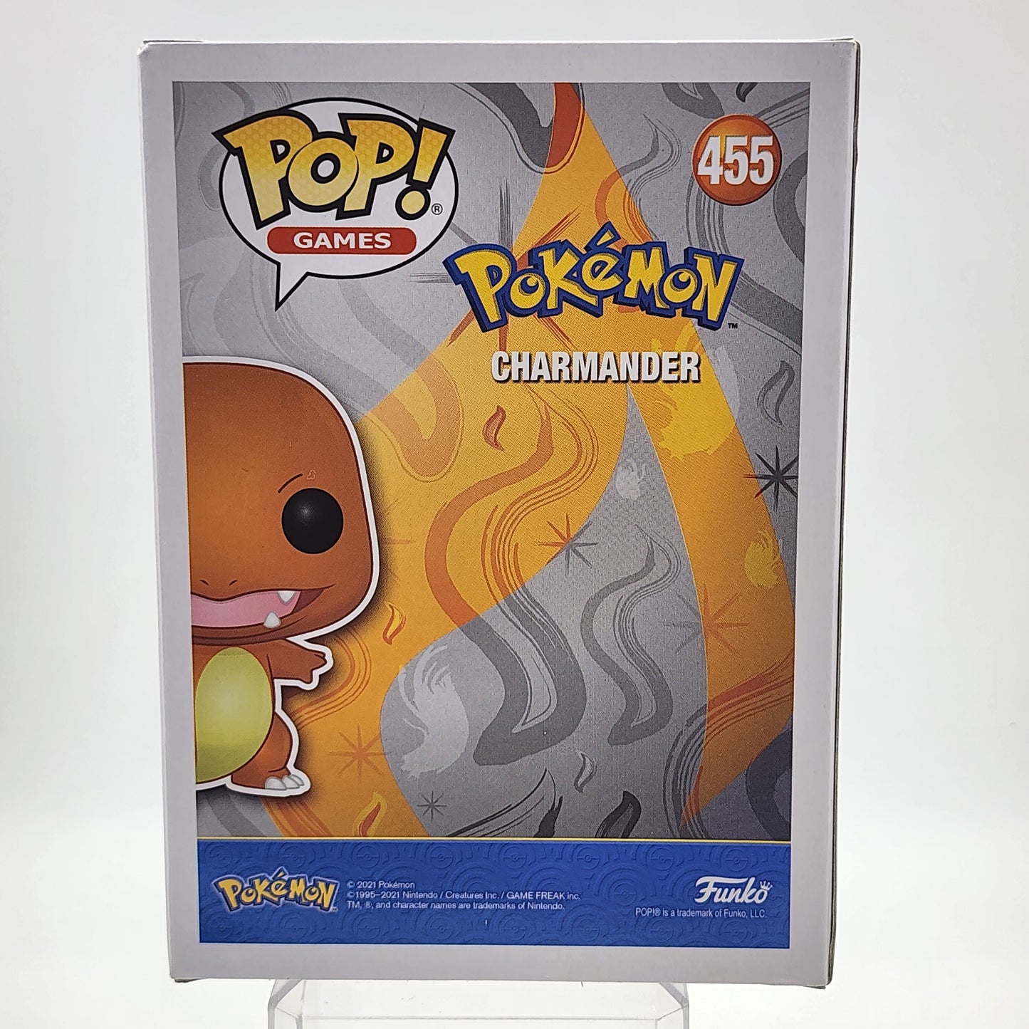 Funko Pop - Pokemon: Charmander (Silver Metallic) #455