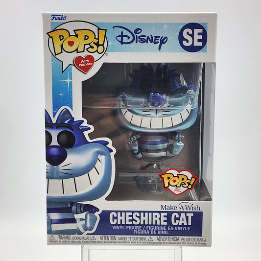 Funko Pop - Disney: Cheshire Cat (Blue Metallic) (Make a Wish) #SE