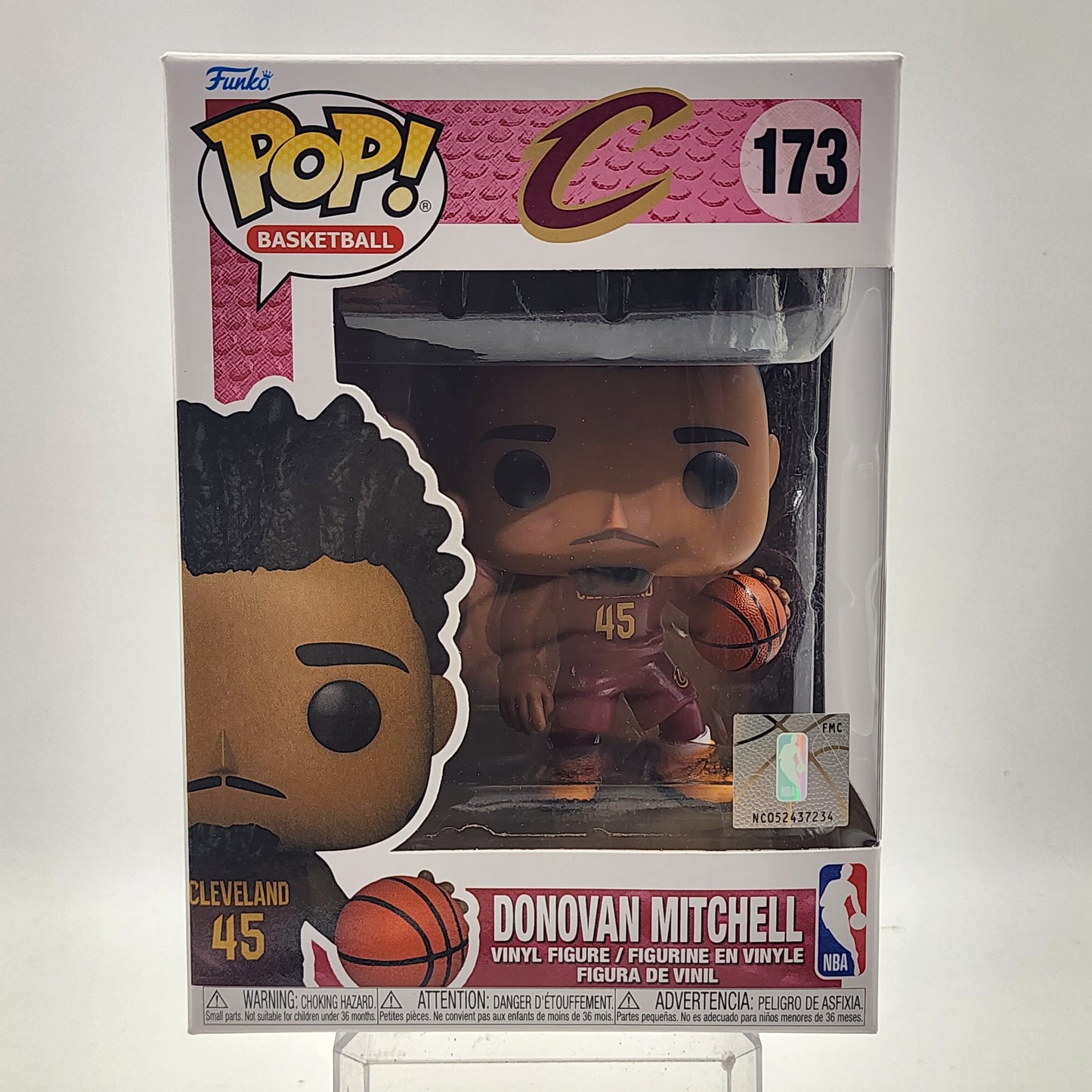Funko Pop - NBA: Cleveland Cavaliers: Donovan Mitchell #173