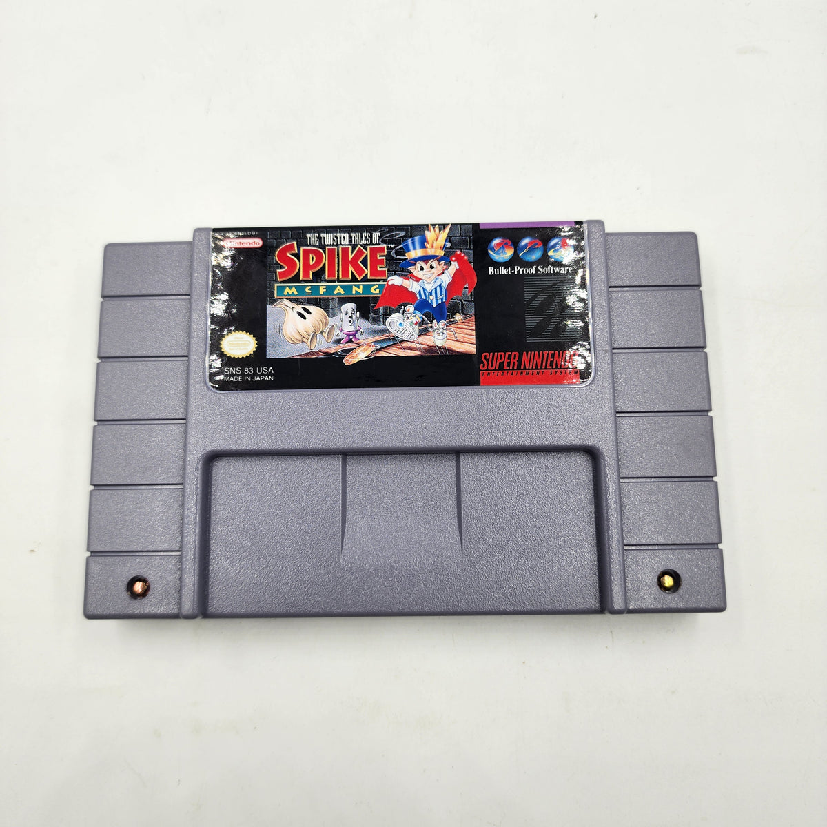 SNES: The Twisted Tales of Spike McFang