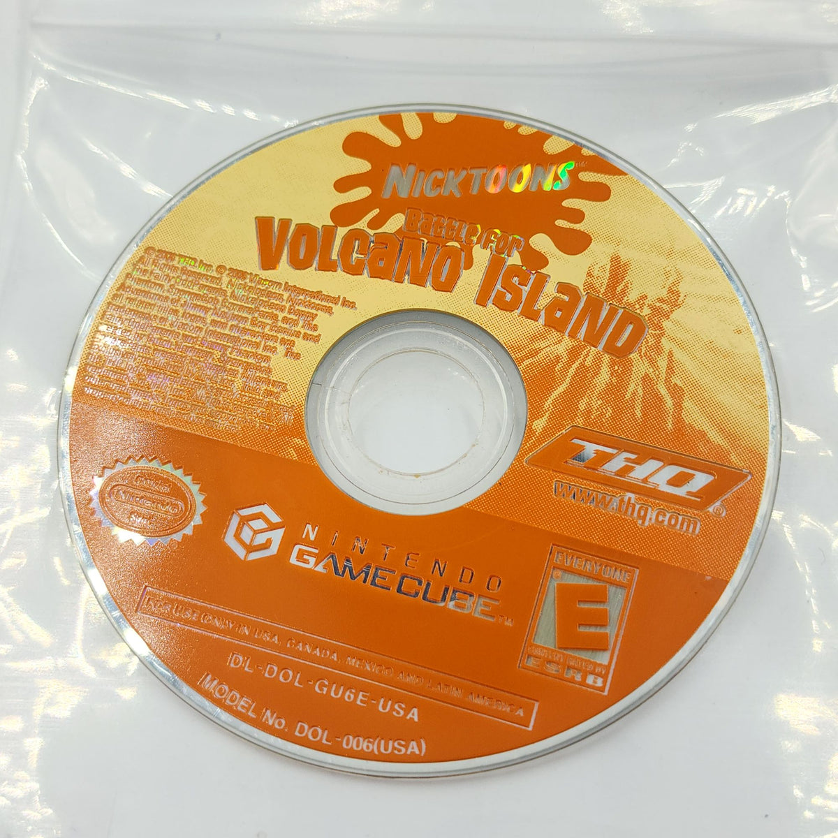 GameCube:  Nicktoons: Battle for Volcano Island