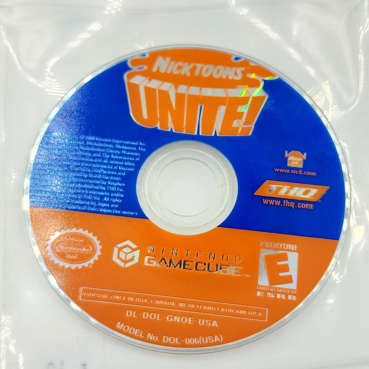 GameCube:  Nicktoons Unite!