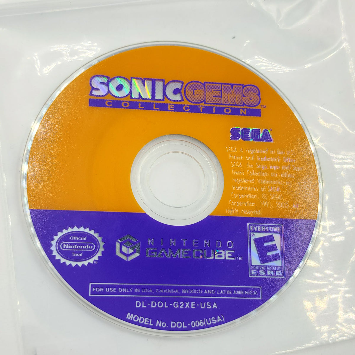 GameCube: Sonic Gems Collection