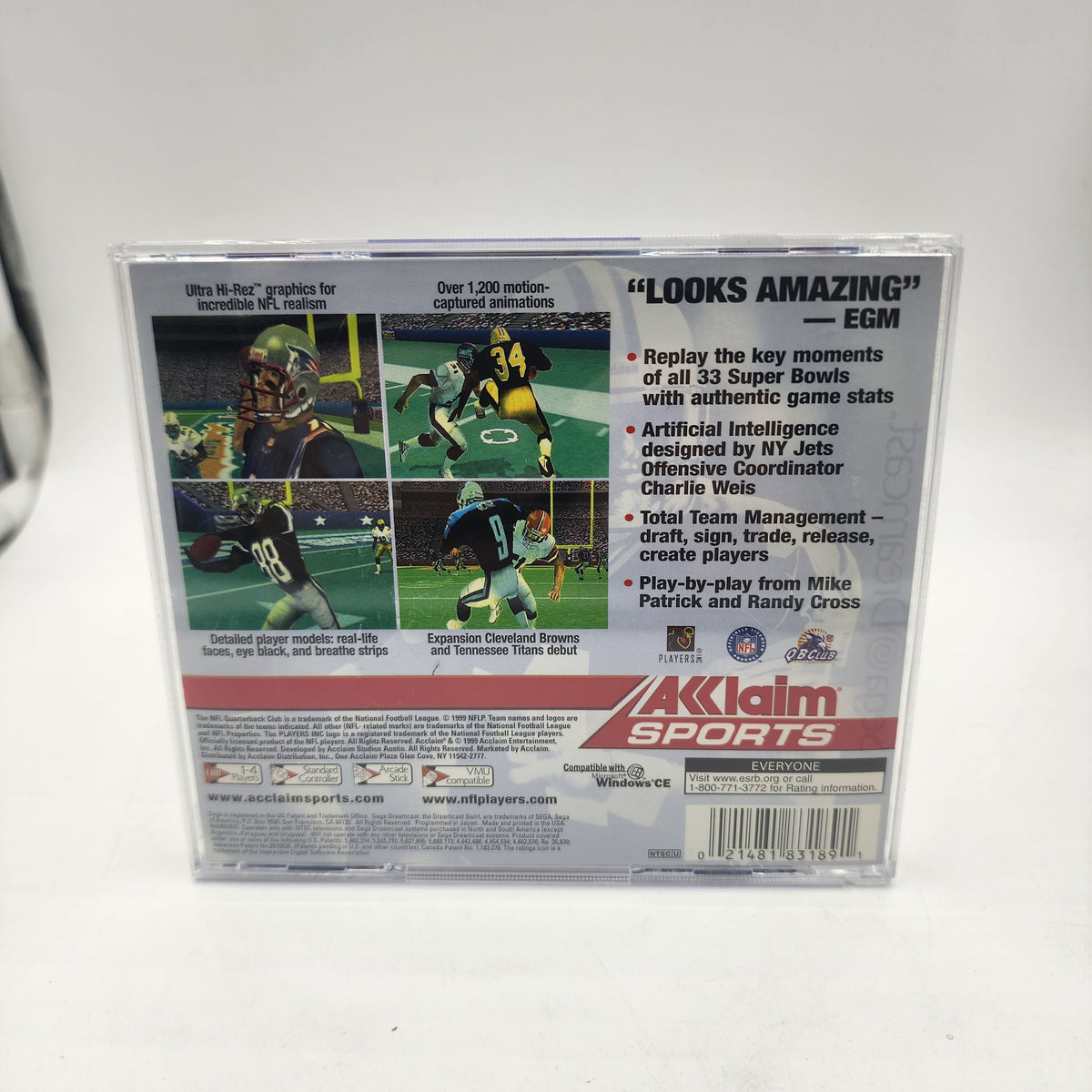 Dreamcast: NFL Quarterback Club 2000
