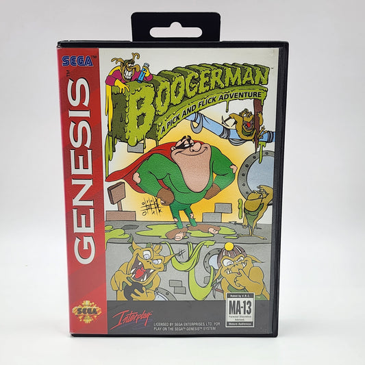 Genesis: Boogerman - A Pick & Flick Adventure