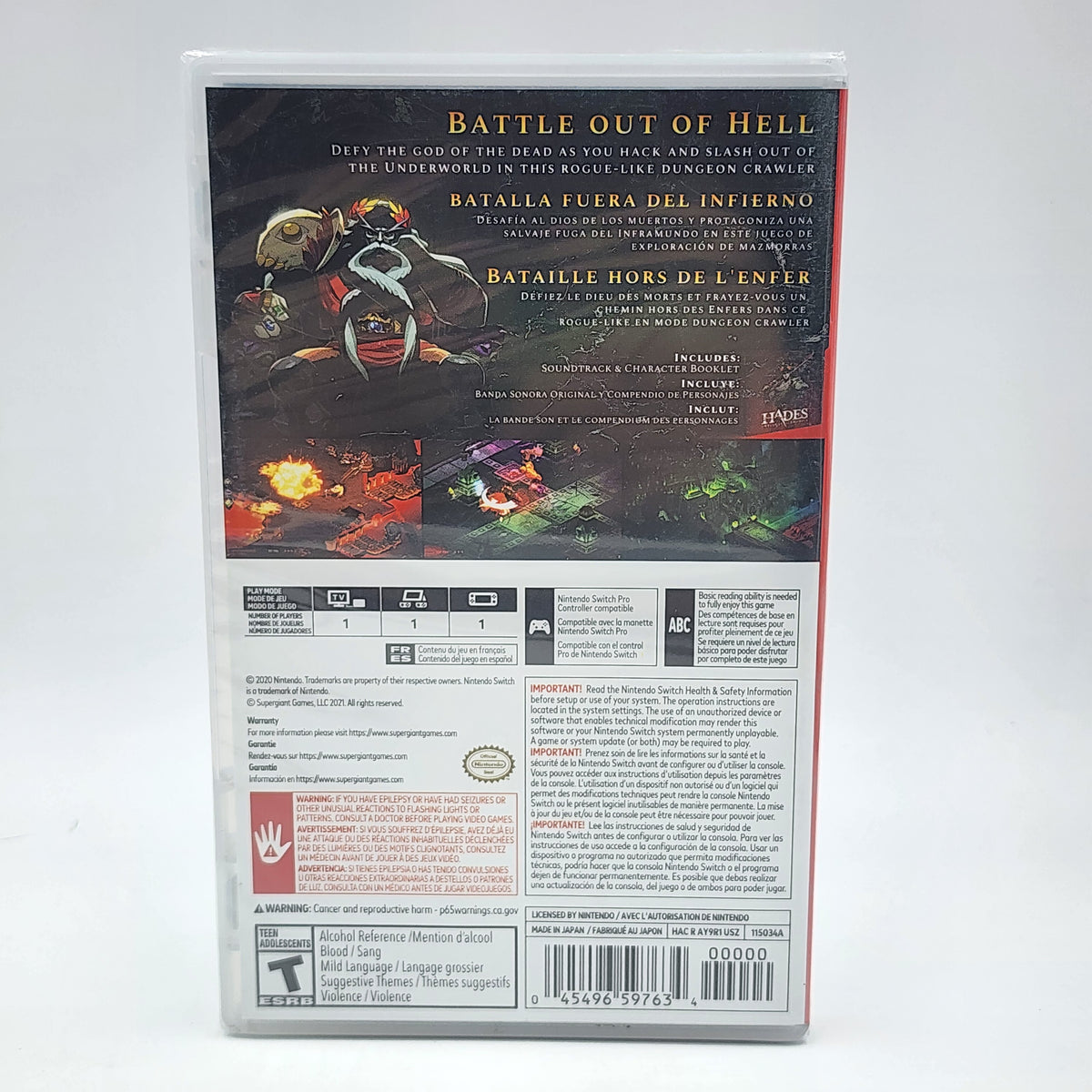 Switch: Hades *sealed