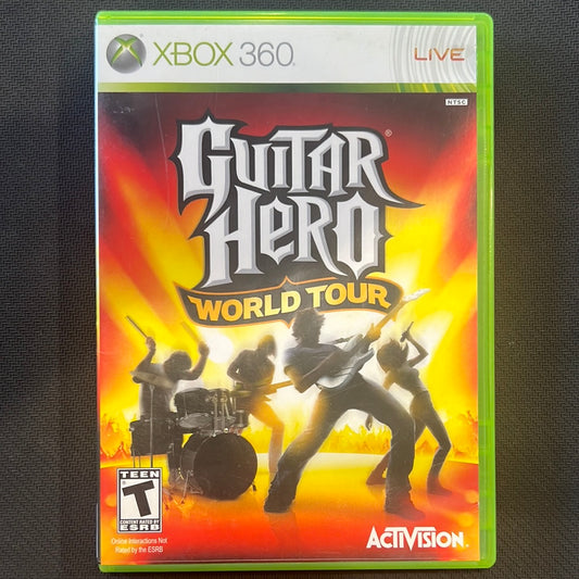 Xbox 360: Guitar Hero World Tour (Game Only)