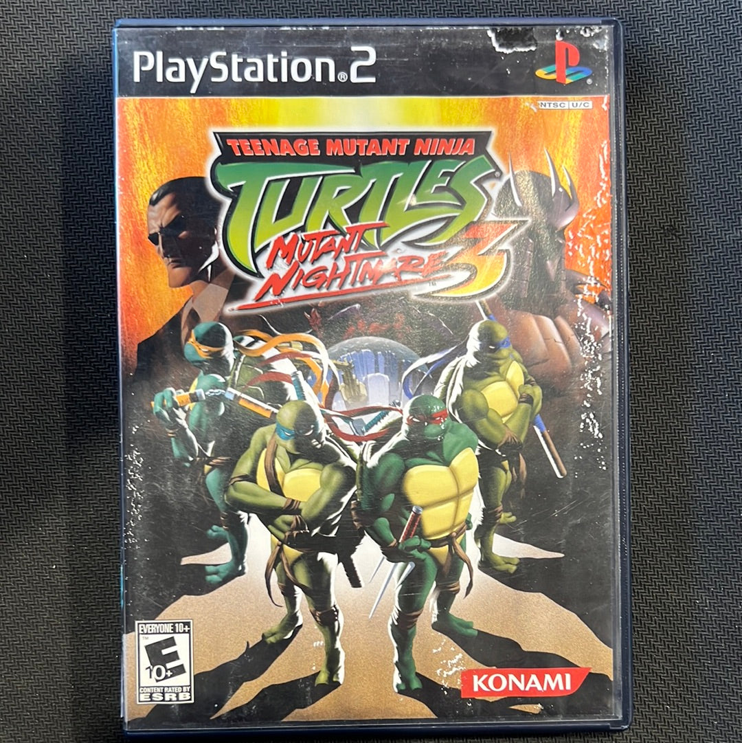 PS2: Teenage Mutant Ninja Turtles 3 Mutant Nightmare
