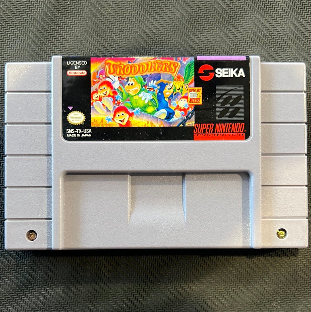 SNES: Troddlers (Authentic)