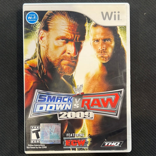 Wii: WWE Smack Down vs Raw 2009