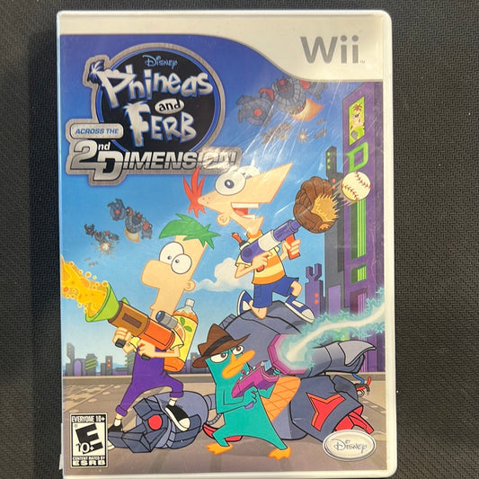 Wii: Phineas and Ferb Across the 2nd Dimension