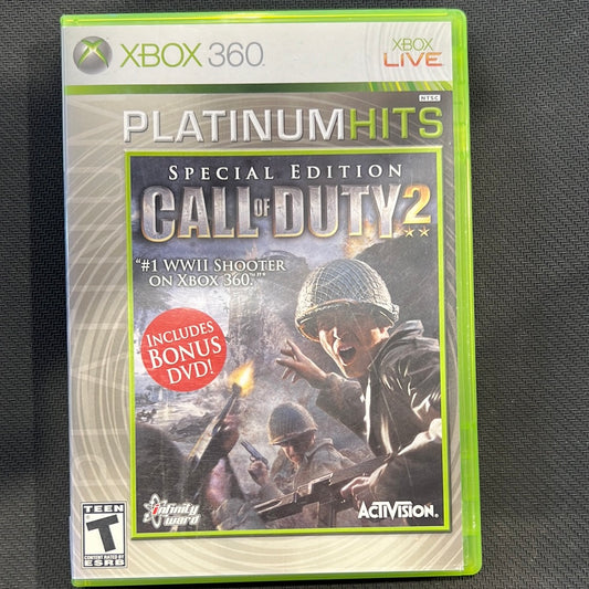 Xbox 360: Call of Duty 2 (Special Edition) (Platinum Hits)