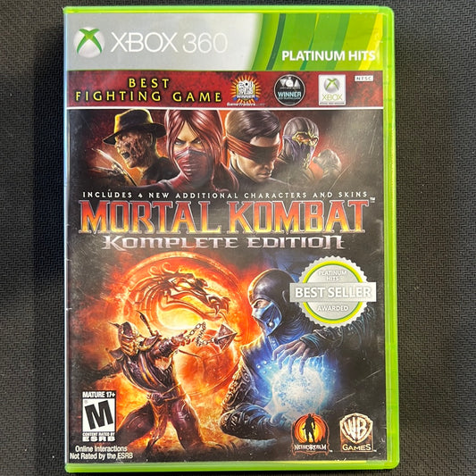 Xbox 360: Mortal Kombat Komplete Edition
