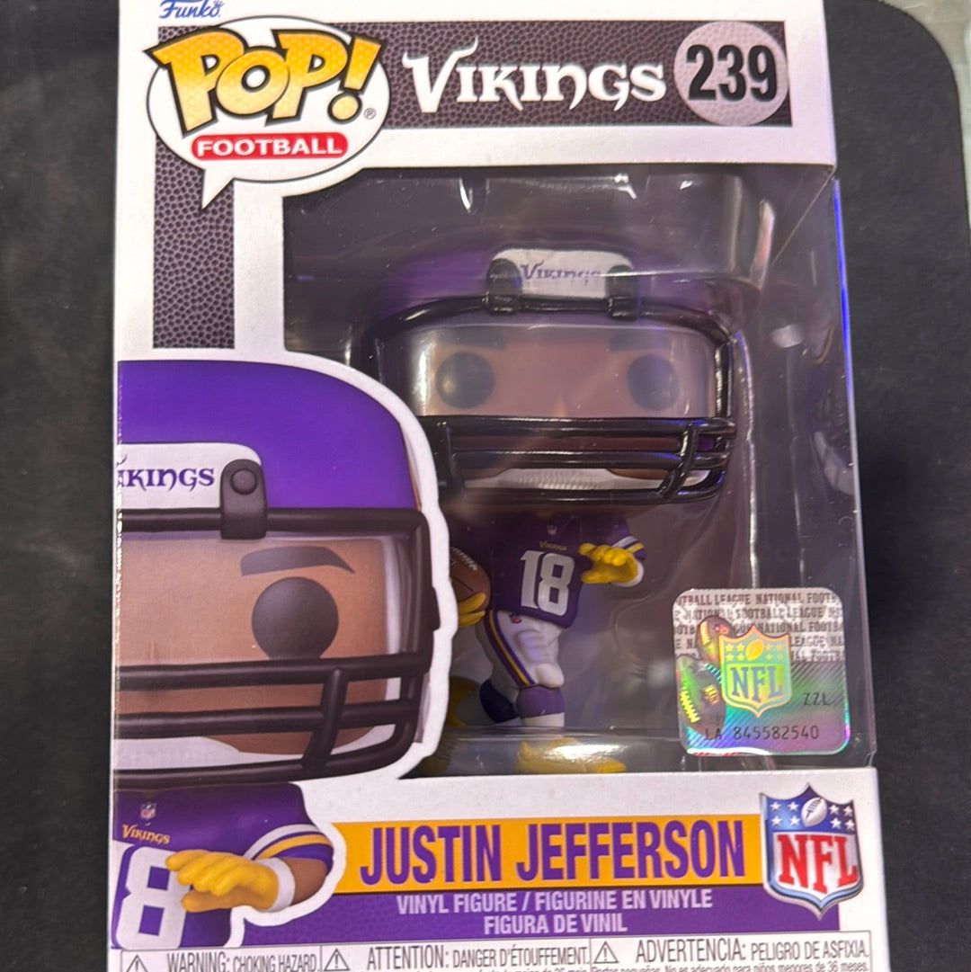 Funko Pop! NFL Vikings: Justin Jefferson #239